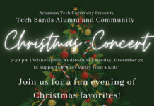 ATU Alumni, Friends Offer Christmas Concert Dec. 21 ATU Christmas Concert Poster 2025