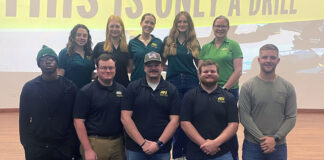 Students Aid With Campus Safety Simulation Campus Safety Simulation November 2025