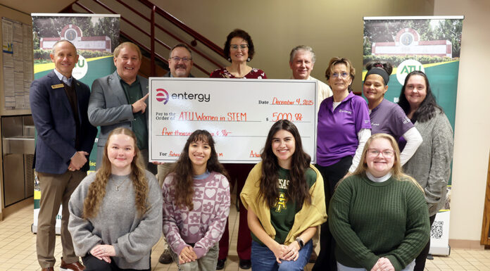 ANO Donates $5,000 to ATU Women in STEM Group Donation to ATU Women in STEM 12-4-2025