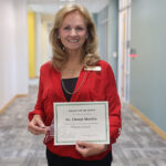 Faculty Senate Presents Monthly Award to Monfee Dr. Cheryl Monfee