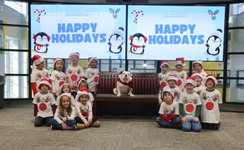 Pottsville Kindergartners Make ATU’s Season Bright Mrs. Taylor Ragland's Class