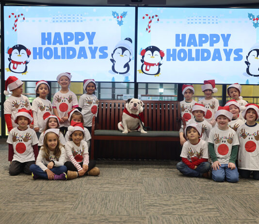 Pottsville Kindergartners Make ATU’s Season Bright Mrs. Taylor Ragland's Class