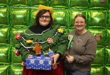 ATU Faculty, Staff Don Their Ugly Holiday Sweaters Sylvia Cooper 2025 Ugly Holiday Sweater Champion