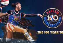 Harlem Globetrotters to Visit Tucker Coliseum Jan. 21 Harlem Globetrotters 100th Anniversary Logo