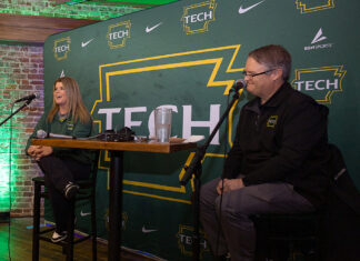 Tech Tidbits: Spring Sports Coaches Preview Seasons Jordon Jones Green and Gold Luncheon Spring 2026