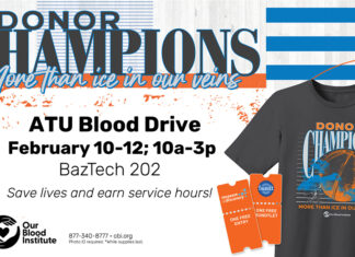 Blood Drive February 10-12 at Arkansas Tech Blood Drive February 2026