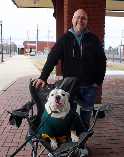 Main Street Russellville Plans Sculpture of ATU's Jerry