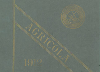Project to Archive Agricola Yearbooks Completed 1912 Agricola Cover