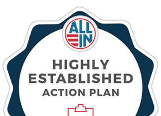 ATU Civic Engagement Plan Graded Among Best in U.S. 2026 All In Seal