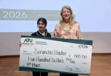 ATU Hosts 2026 High School Business Challenge 2026 ATU High School Business Challenge First Place