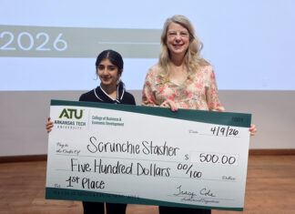 ATU Hosts 2026 High School Business Challenge 2026 ATU High School Business Challenge First Place
