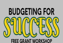 “Budgeting for Success” Grant Workshop April 16 Budgeting for Success April 2026