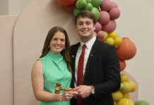 ATU Celebrates Difference Makers at Year-End Event Courtney Mayberry and Carson Smith 4-28-2026