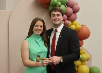ATU Celebrates Difference Makers at Year-End Event Courtney Mayberry and Carson Smith 4-28-2026