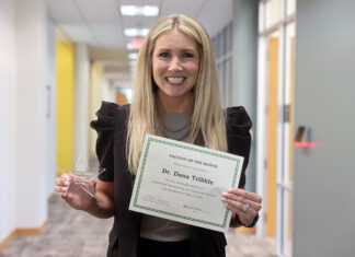 Tribble Named ATU Faculty Member of the Month Dr. Dana Tribble ATU Faculty Member of the Month 4-14-2026