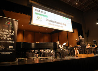 ATU Hosts Senior High, Junior High Bands for Festival Greenwood Symphonic Winds 4-1-2026