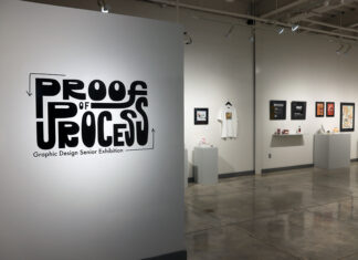 Senior Graphic Design Show Open Through May 1 Proof of Process Show at ATU Spring 2026