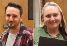 College of Arts and Humanities Lauds Faculty and Staff Dr. Jeffrey Lewis and Stephanie Swatzel 4-30-2026