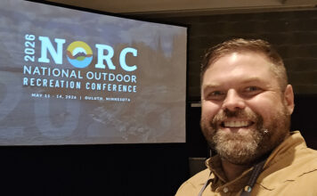 ATU’s Bradley Speaks at National Outdoor Rec Event Dr. Michael Bradley at NORC 2026