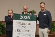 Current and Aspiring Teachers Sign Pledge to Educate ATU College of Education and Health Pledge to Educate 2026