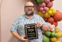 Huss Elected 2025-26 ATU Professor of the Year Dr. Sean Huss 2026 ATU Professor of the Year