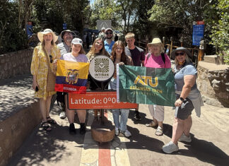 Galápagos Trip Provides Memories for a Lifetime ATU Galapagos Islands Delegation at Equator Summer 2026