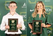 Peetoom, Spigner Named ATU’s Top 2025-26 Athletes Tucker and Falls Award Winners 2026
