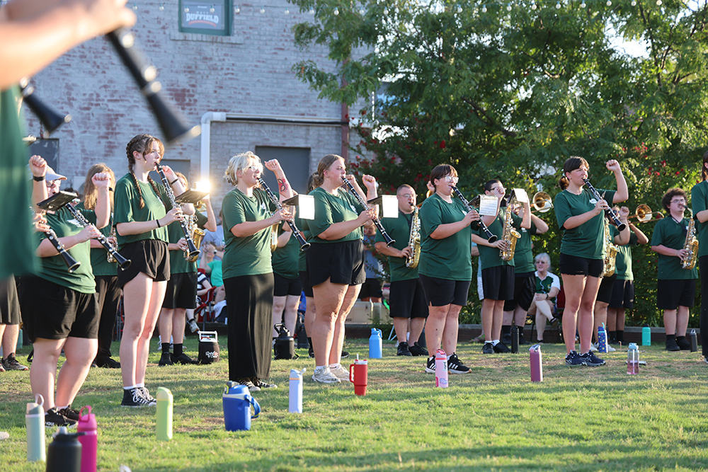 ATU Marching Band at Depot Park August 2026 ATU Marching Band at Depot Park August 2026