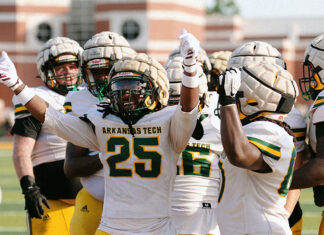 ATU Football Green and Gold Scrimmage Photos Arkansas Tech Football Green and Gold Scrimmage August 2026