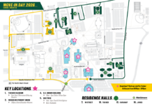 Arkansas Tech Publishes Map for Move-In Day 2026 Move-In Day Campus Map 2026