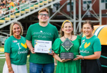 Pediatrics Plus Takes Top Prize in 2026 PTTGG Contest 2026 Paint the Town Green and Gold Champions Pediatrics Plus