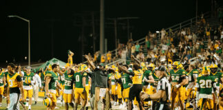Tech Tidbits: Wonder Boys Head West in Week Two Arkansas Tech Wonder Boys Football Celebration 9-3-2026