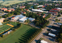 ATU Receives $3.15 Million Gift for Scholarships ATU Campus Russellville Aerial Photo Looking North 2026