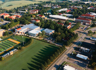 ATU Receives $3.15 Million Gift for Scholarships ATU Campus Russellville Aerial Photo Looking North 2026