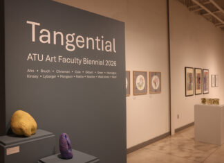 “Tangential” on Exhibit at Norman Hall Art Gallery Tangential Faculty Biennial Arkansas Tech Fall 2026